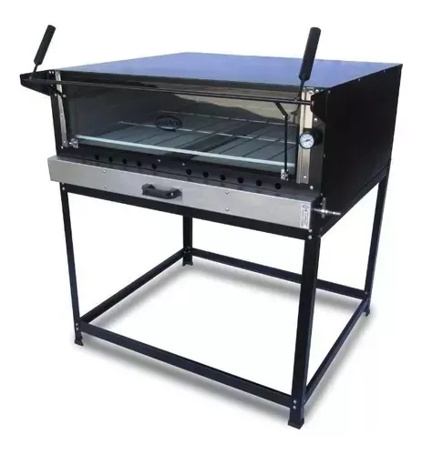 FORNO REFRATARIO 80X60 CRISTAL AÇO PINTADO ECONOMY BP