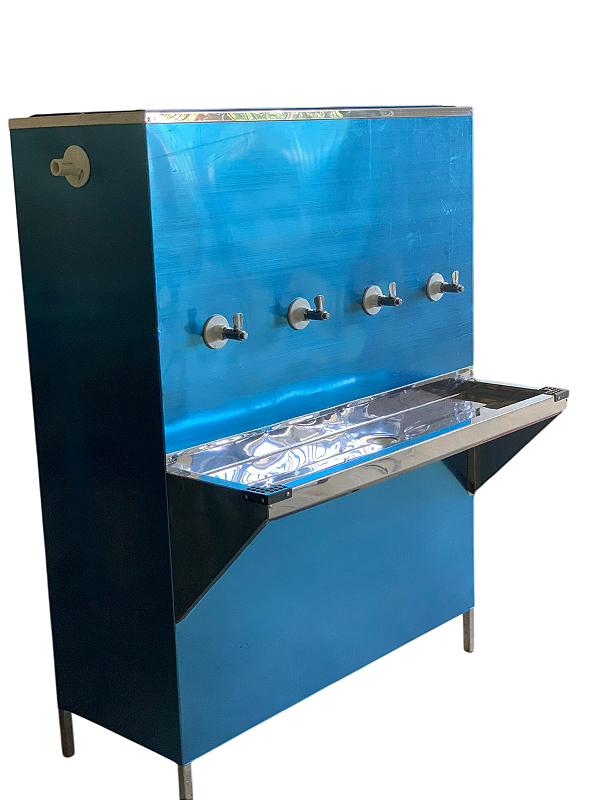 BEBEDOURO INDUSTRIAL 150L  4 TORNEIRAS