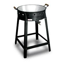 FRITADOR CRISTAL AÇO 60CM C/ TACHO A GAS AP QUEIMADOR FERRO FUNDIDO