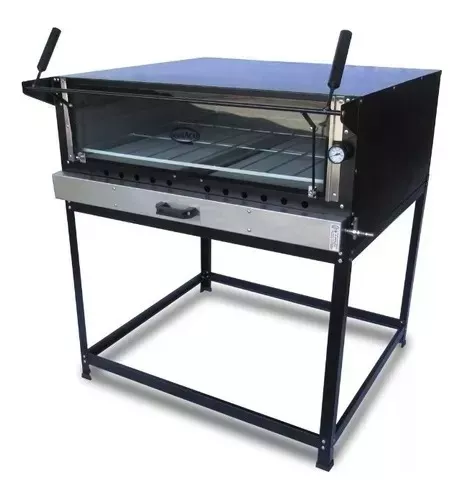 FORNO CRISTAL AÇO 60X80 A GAS REFRATARIO ECONOMY