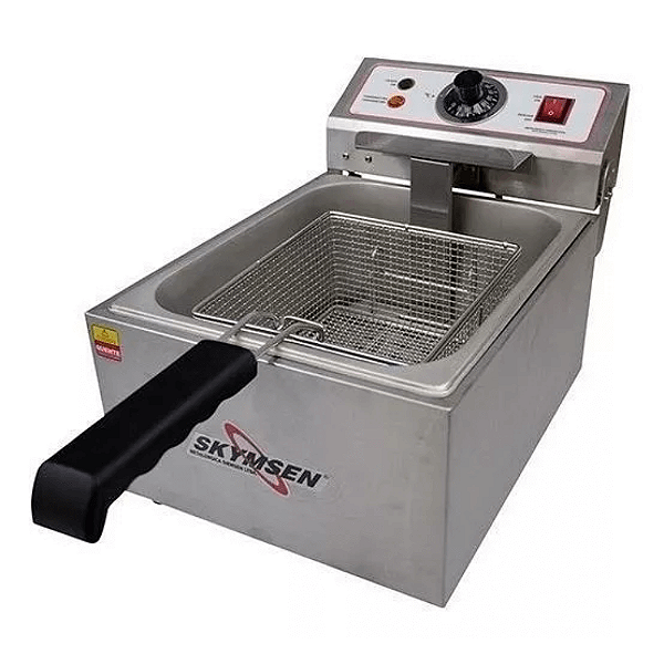 FE-10-N-FRITADEIRA ELETRICA SKYMSEN 1 CUBA 5,5L INOX 3300W