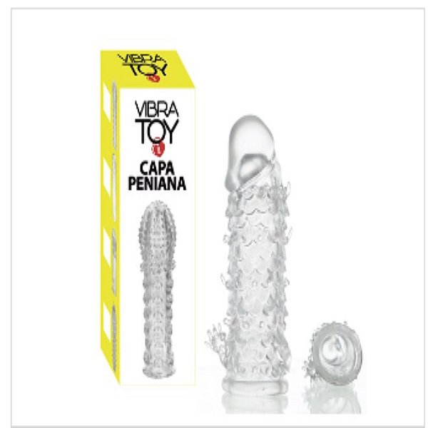 CAPA PENIANA ESCAMAS EM SILICONE - VibraToy