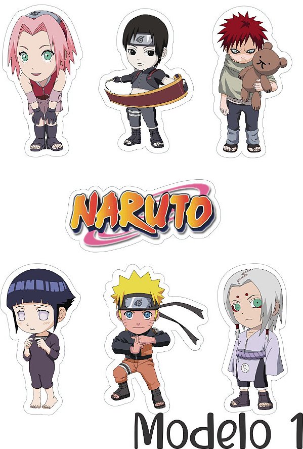 Feltro Estampado - Naruto