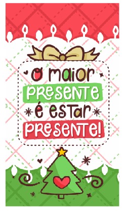 Feltro Estampado - Porta Kitkat Natalino - Unitário - Modelo 14