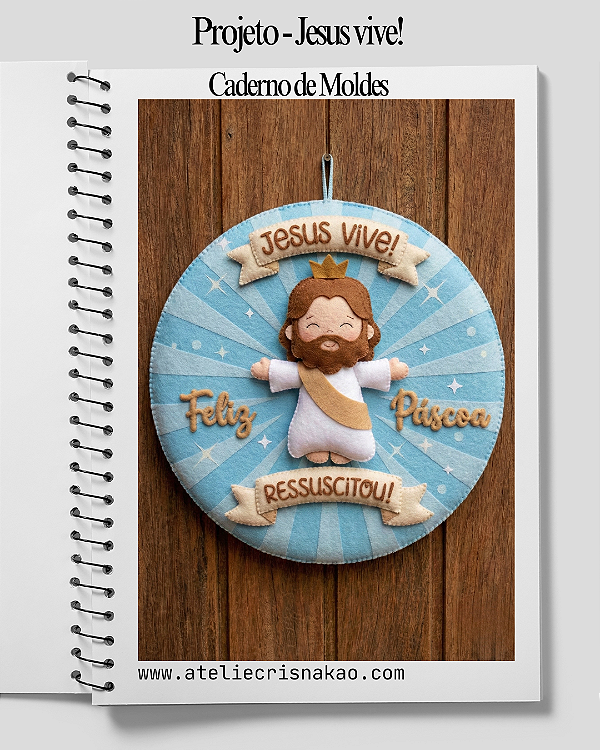 Apostila de Moldes DIGITAL - Jesus Vive!