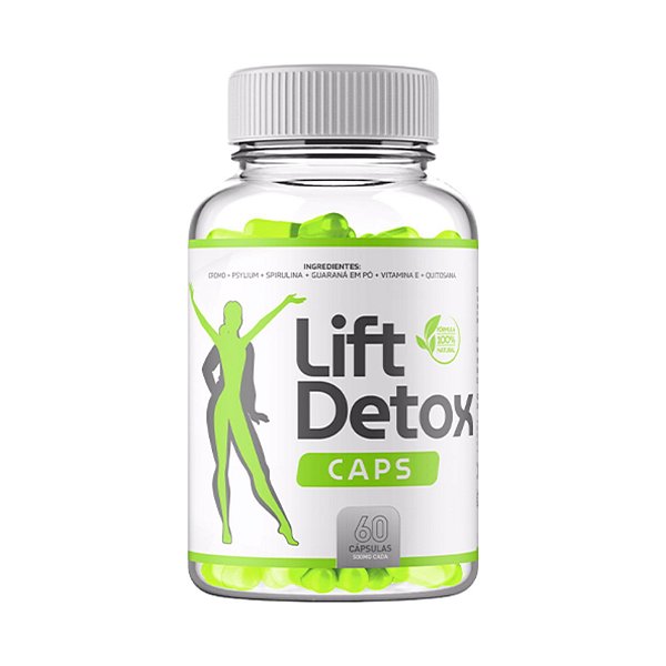 Lift Detox Caps Original Emagrecedor Natural Com 60 cápsulas - Original
