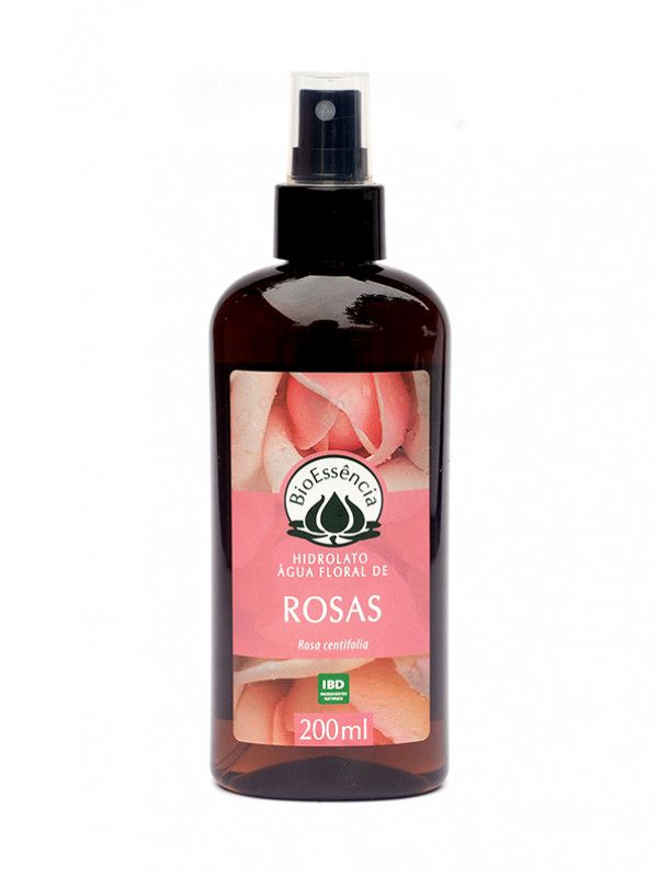 Hidrolato Água Floral de Rosas 200ml Bioessência