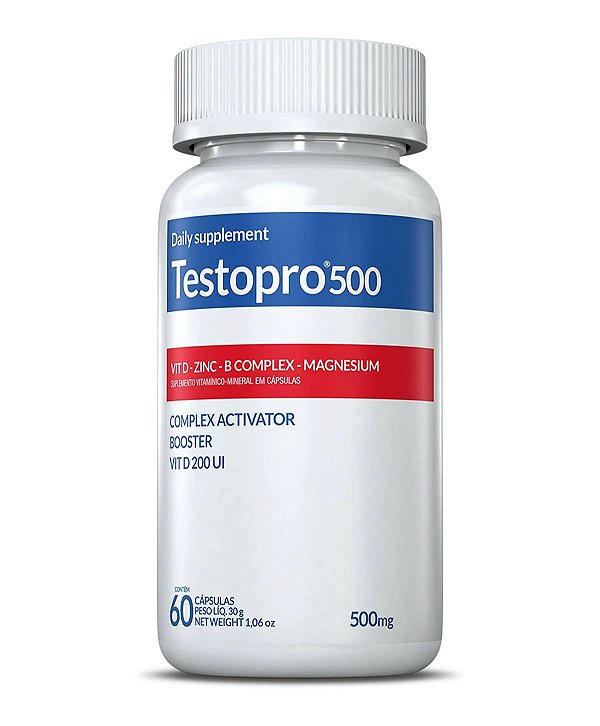 Testopro 500 Fórmula Masculina Inove Nutrition 60 cápsulas - Original