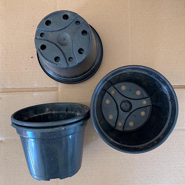 Vaso Plástico Preto