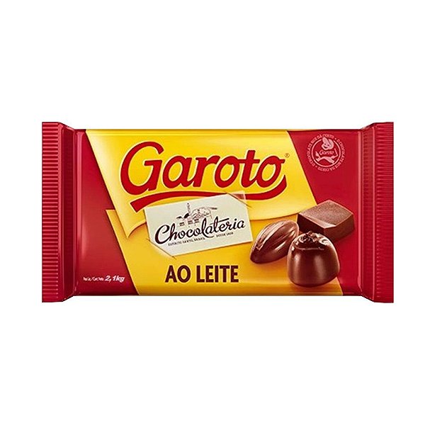 Chocolate ao Leite Garoto 2,1Kg - Garoto