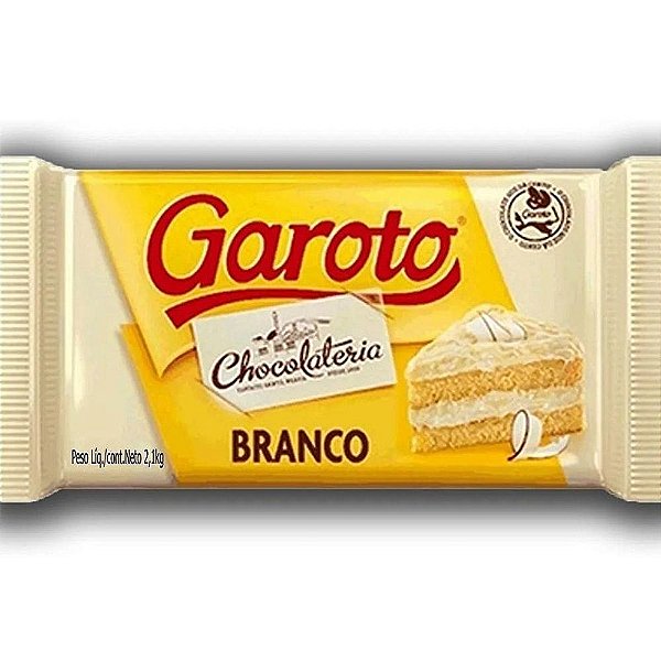Chocolate Branco 2,1Kg - Garoto
