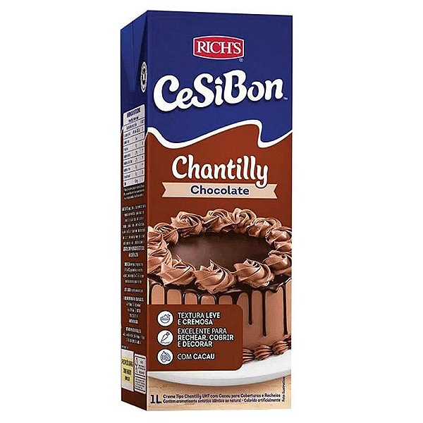 Chantilly Cesibon Chocolate 1L