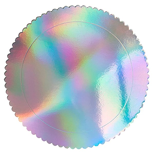 Cakeboard Furta Cor 18cm - Silver Plastic