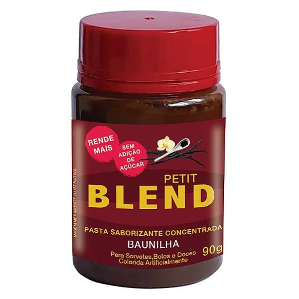 Pasta Saborizante Baunilha 90g - Blend