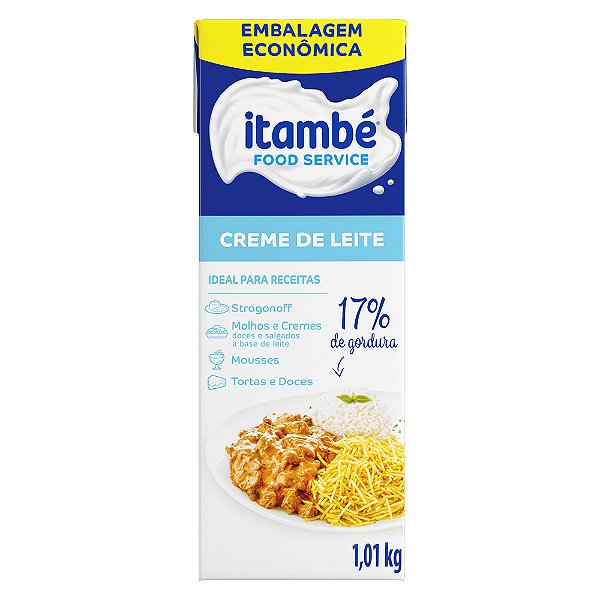 Creme de Leite Itambé 17% Tp 1,01kg