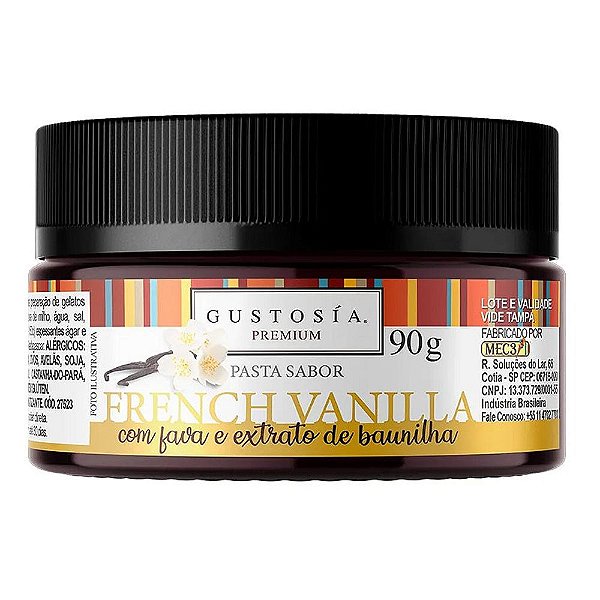 Pasta French Vanille 90G - Gustosia