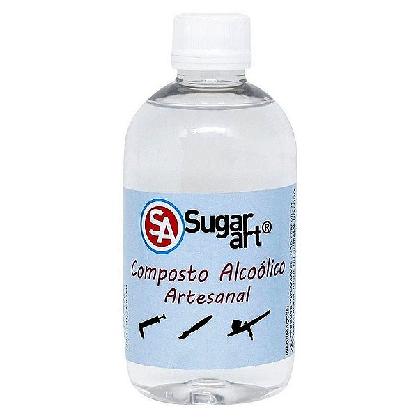 Álcool Artesanal 270ml Sugar Art