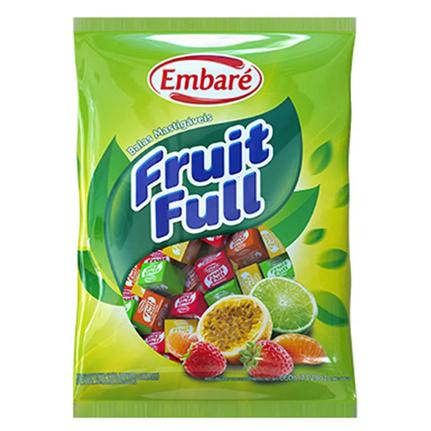 Bala Mastigável Caramelo 660G Embaré Fruit Full