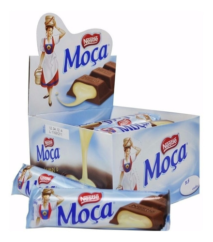 Chocolate Moça Nestlé 38g 24un - Nestlé