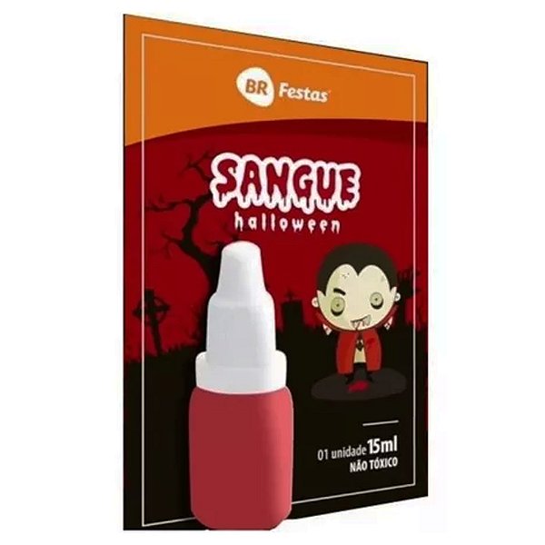 Sangue Artificial Halloween 15ml Comestível