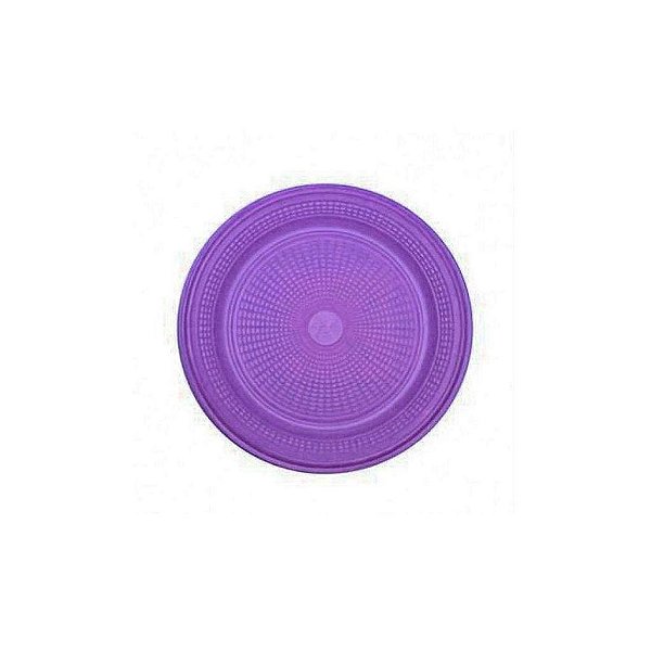 Prato Bio Pb 15cm Roxo | 10 Unidades