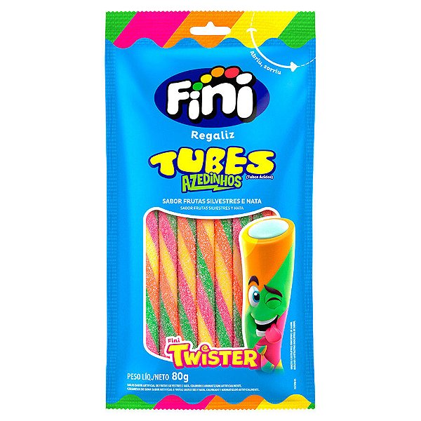 Fini Tubes 80G Twister Cítrico