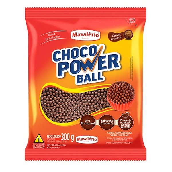 Cereal Chocolate Power Ball Micro Chocolate 300g - Mavalério