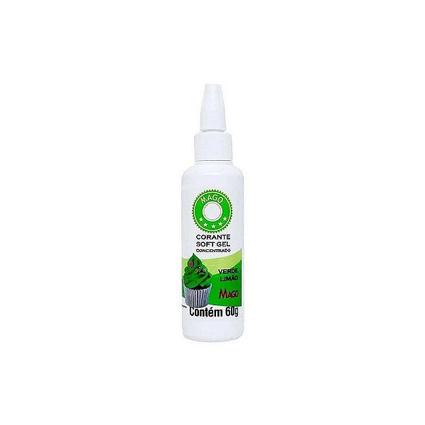 Corante Soft Gel Verde Limão 60g - Mago