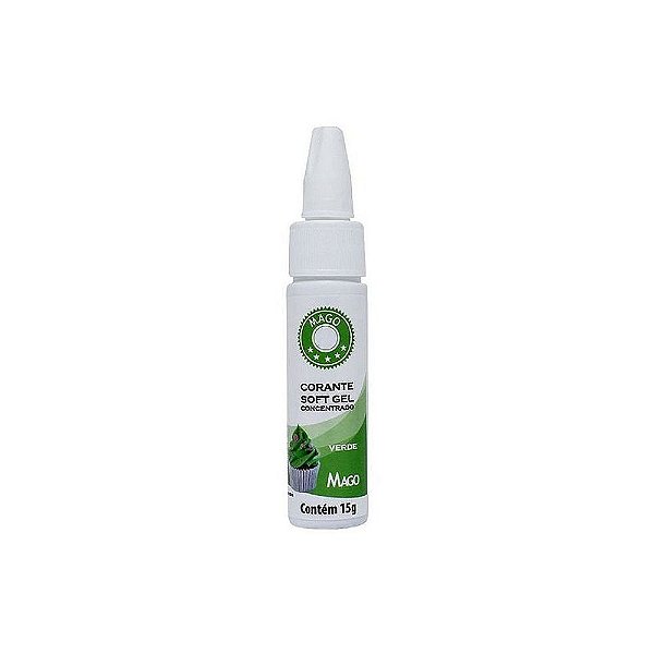 Corante Soft Gel Verde 15g - Mago