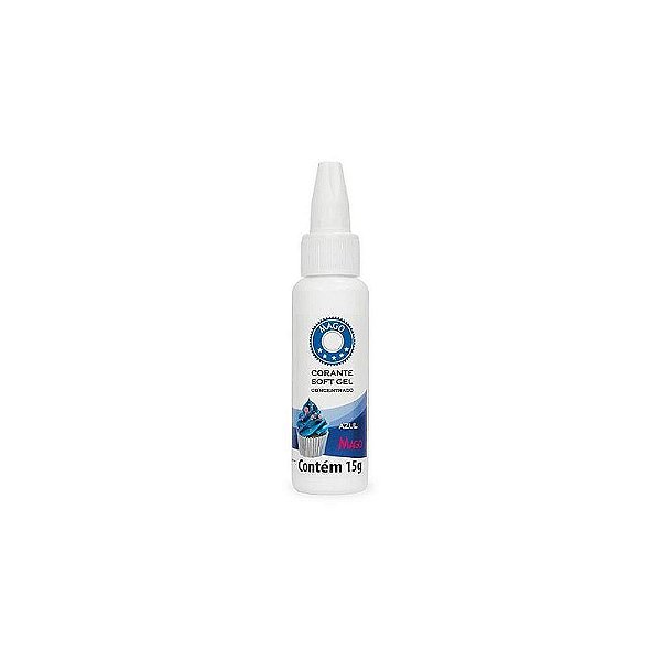 Corante Soft Gel Azul 15g - Mago