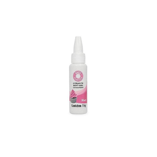 Corante Soft Gel 15G Rosa Bebê Mago