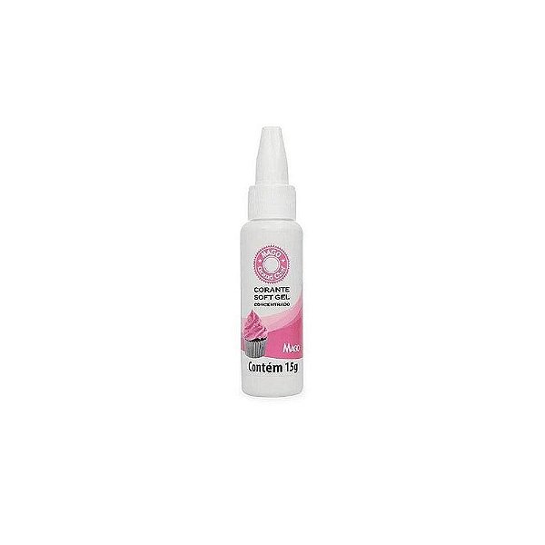 Corante Soft Gel Rosa Bebê 15g - Mago