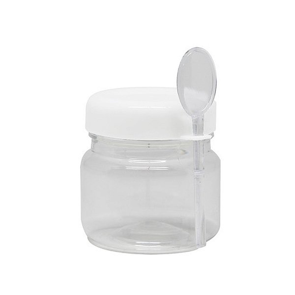Pote Geleinha 40ml 10un com Tampa Cristal e Colher