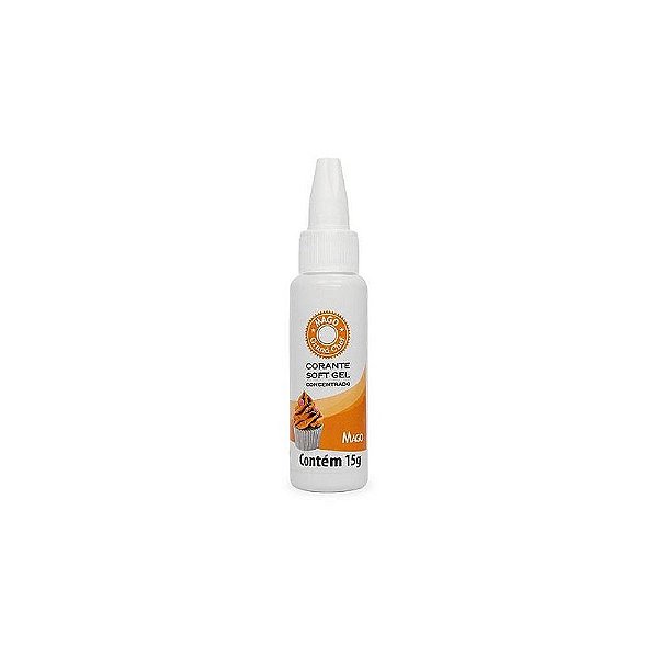 Corante Soft Gel Laranja 15g - Mago