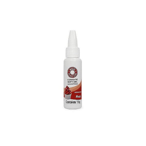 Corante Soft Gel Vermelho Marsala 15g - Mago