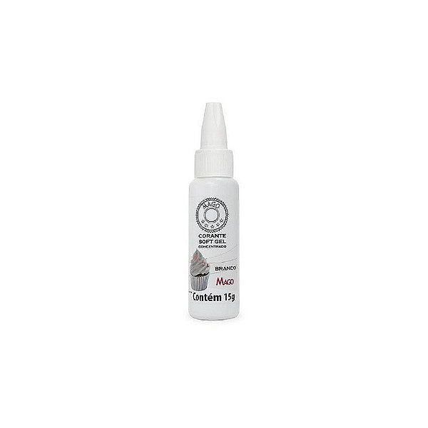 Corante Soft Gel Branco 15g - Mago