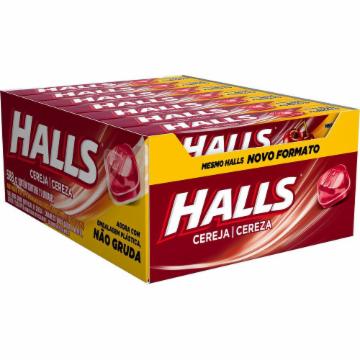 Drops Halls Cereja | 21 Unidades