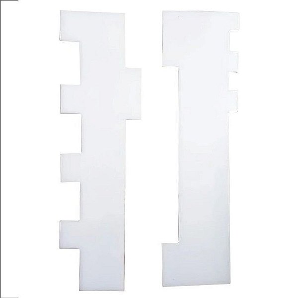 Espátula Decorativa com 2 Peças I-J - Solrac