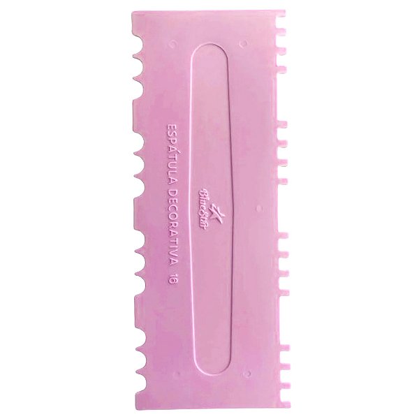 Espátula Decorativa com 1 Peça Código 16 Rosa Bebê - Blue Star