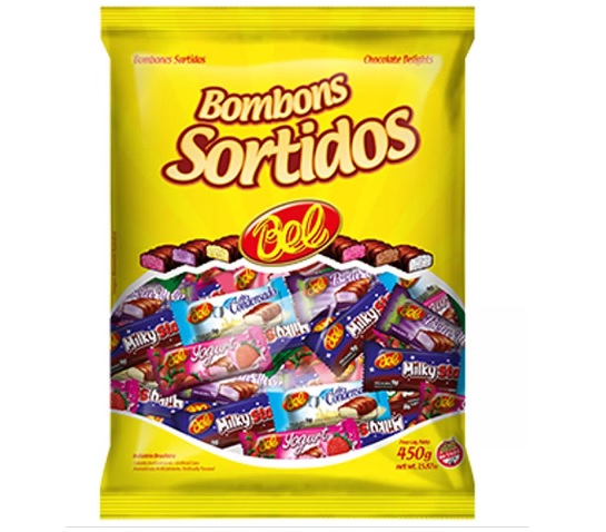 Bombom Bel Sortido 450G Bag