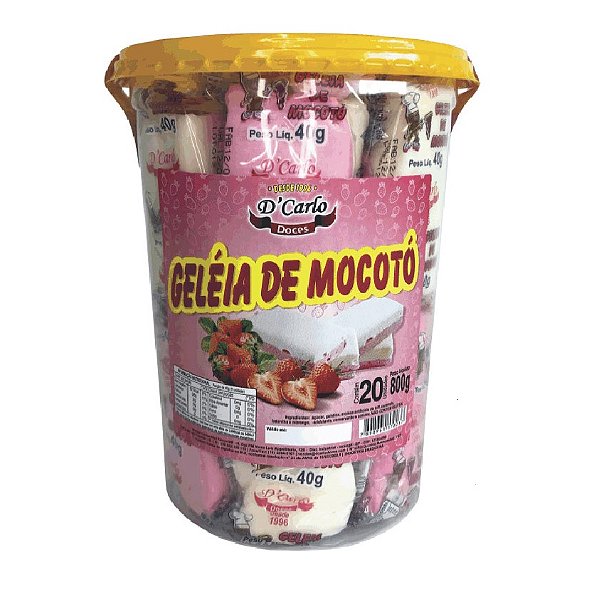 Geléia de Mocoto D'Carlo 800g Pote
