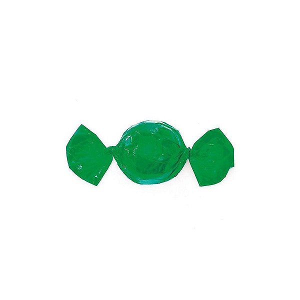 Embalagem para Trufa 12X12cm Verde Bandeira | 100 Unidades