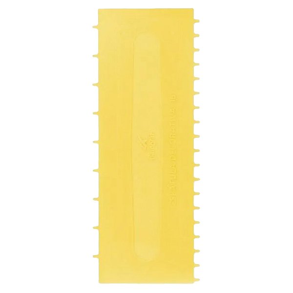 Espátula Decorativa com 1 Peça Código 15 Amarela
