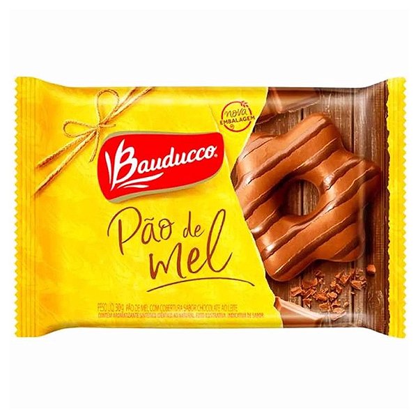 Pão de Mel Bauducco Chocolate 30gr (Próximo da Validade)