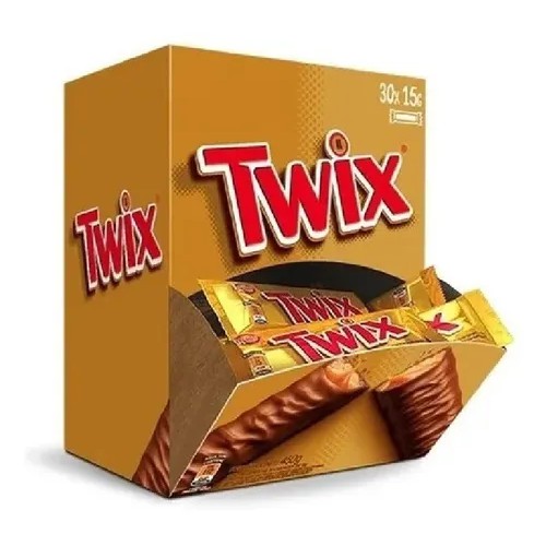 Chocolate Twix 15G | 30 Unidades