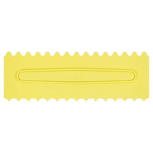 Espátula Decorativa com 1 Peça Código 3 Amarela
