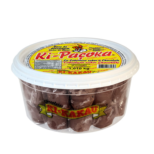 Ki Paçoca 1,010kg Escura Pote | 50 Unidades