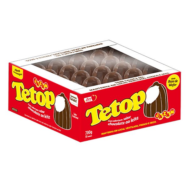 Tetop Jazam Chocolate | 50 Unidades