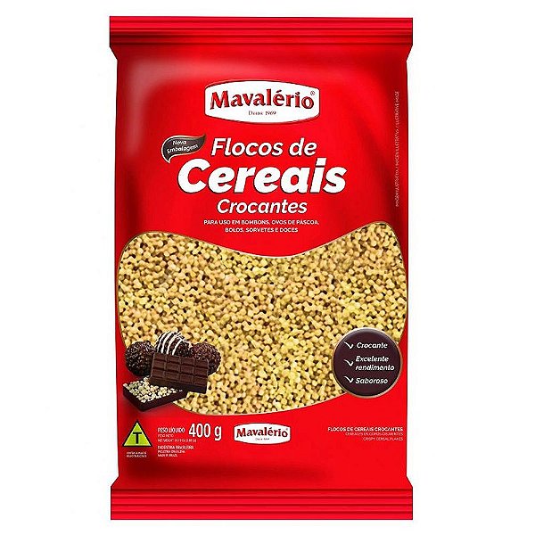 Flocos de Cereais Crocantes 400g - Mavalério