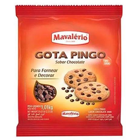 GOTA PINGO CHOCOLATE 1,01KG MAVALER (Próximo da Validade)